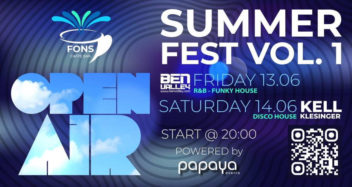 Open Air Summer Fest Vol.1 | Fons Umag
