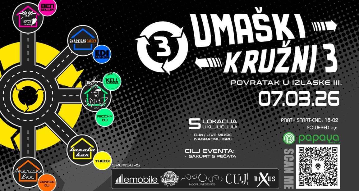 Umaški Kružni 3 | Powered by Papaya Events